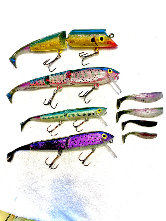 bass lure size AC Trophy Largemouth Bass Kit – AC Plug Swimbait Company